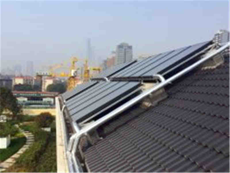 學校用太陽能熱水工程案例，洗浴用太陽能熱水
